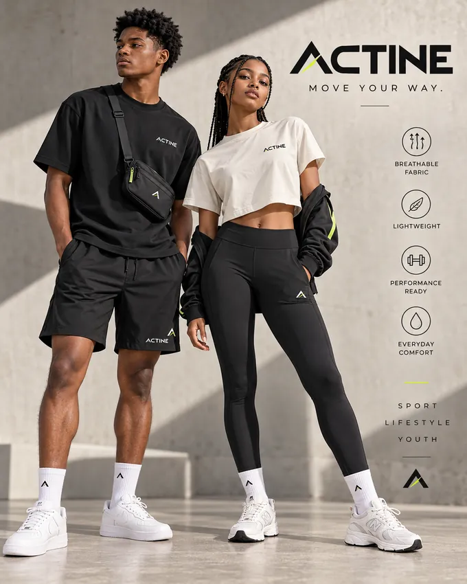 ACTINE Performance training and athleisure concept
